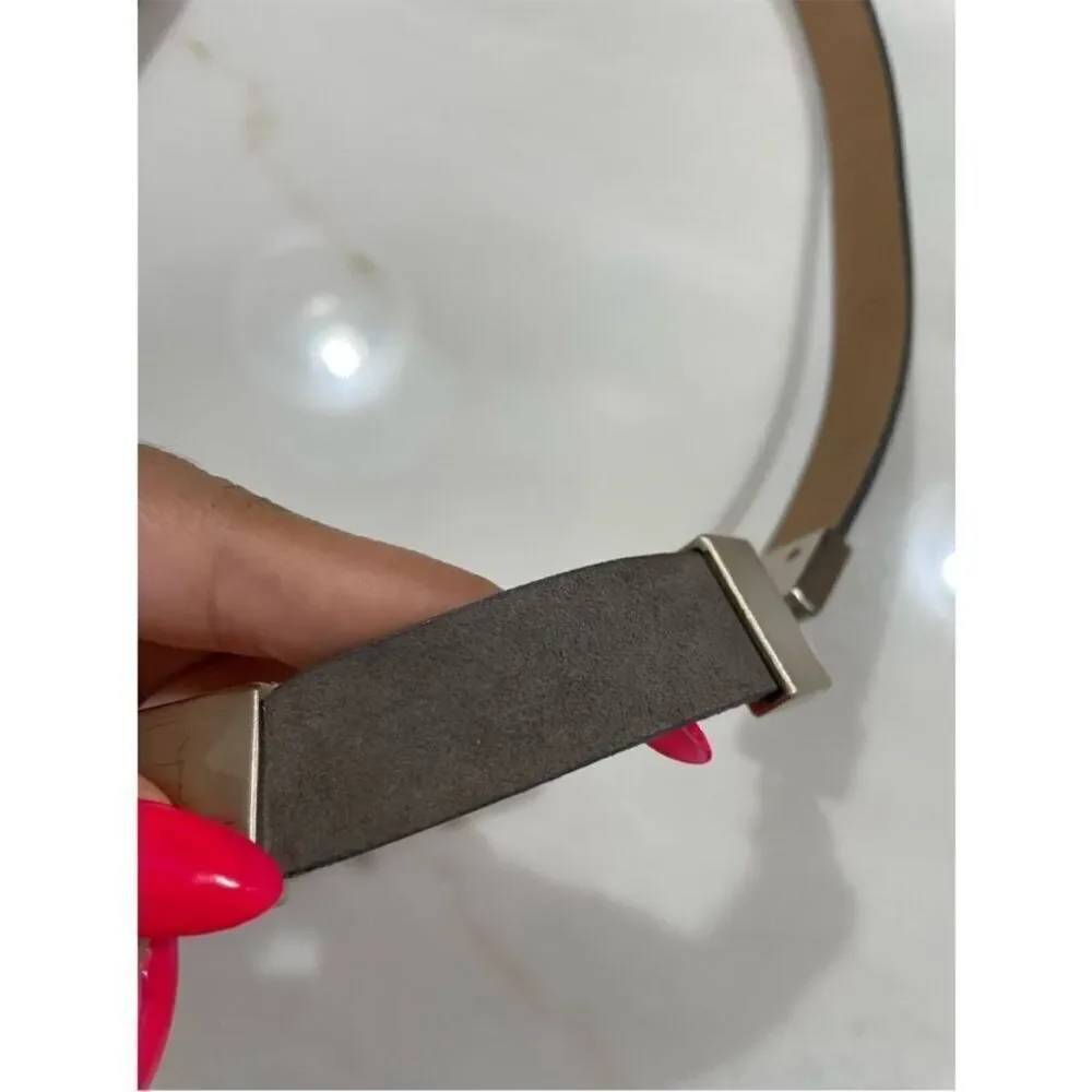 St. John Leather belt size medium